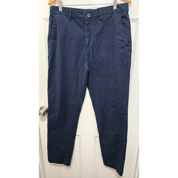 Set Of 2 Banana Republic Men's Slim Fit/ Athletic fit Chino Pants 33x32 Cotton B - Picture 6 of 8